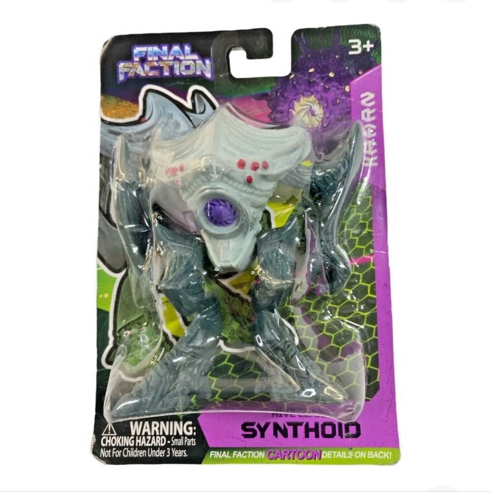 Final Faction Kharn Hive Class Synthoid Action Figure Plus weapons bundle sealed